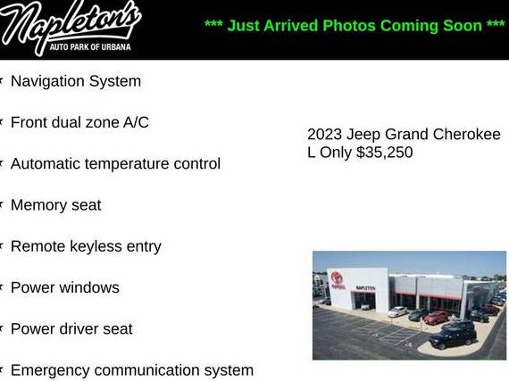 JEEP GRAND CHEROKEE 2023 1C4RJKBG6P8106054 image